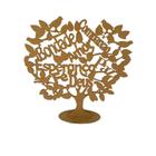 Árvore Dos Desejos Decorativa Lembrancinha Em MDF Crú Peça Para Decoração De Sala Quarto Escritório