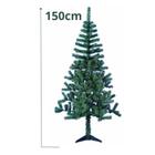 Arvore Natal 150cm 220 Galhos Verde Decoração Pinheiro Canad