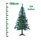 Arvore Natal 180cm 320 Galhos Verde Decoração Pinheiro Canad