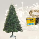 Árvore Natal 750 Galhos 1,80m + Pisca-Pisca 100 LEDS KIT