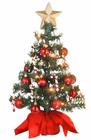 Árvore Natal Linda 60cm Pinheiro Completa + Enfeites Mesa Sala Escritório Casa Quarto
