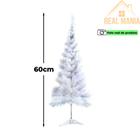 Árvore Pinheiro De Natal 50 Galhos Branca 60cm A0020