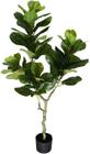 Arvore planta Verde permanente Ficus Lyrata 130cm folgaem