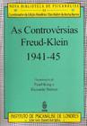 As controvérsias Freud-Klein 1941-45 - IMAGO - TOPICO