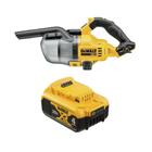 Aspirador De Po Portatil 20V DCV501HB + 1 Bateria 4ah Dewalt