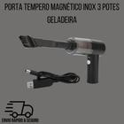 Aspirador de Pó Portátil Multifuncional 120W LED Bivolt: Potência e Liberdade sem Fio.