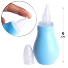 Aspirador Nasal para Bebê 2 em 1 Respire Bem - Azul