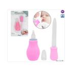 Aspirador nasal silicone conta gotas rosa western cs-8r