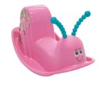 Assento balanco em plastico infantil dindon rosa - TRAMONTINA