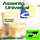 Assento Higiênico Anti Fungos e Bactérias Tampa Privada Vaso Universal Encaixe em Qualquer Louça