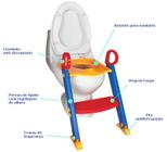 Assento Infantil Para Vaso Sanitário Com Escada Para Criança