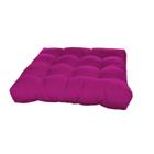 Assento Para Cadeira Futon 60x60CM - Rosa