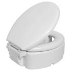 Assento Sanitário Astra Elevado 13cm Branco