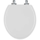 Assento Sanitário com Fechamento Lento Convencional Oval Cinza Platina para vaso Incepa