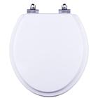 Assento Sanitário Fechamento Lento Convencional Oval Branco para Louça Fiori