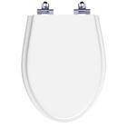 Assento Sanitário Laqueado Soft Close Absolute Branco para vaso American Standard