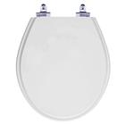 Assento Sanitário Laqueado Soft Close Carina Sterling Silver (Cinza Claro) para vaso Ideal Standard - Pontto Lavabo