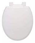 Assento Sanitário Oval Branco Fechamento Suave Soft Close para Vaso Ravena Deca 1.6gpf 6.0lpf
