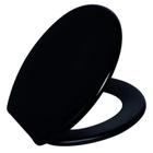 Assento sanitário oval soft preto tpj/as*pr1