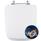 Assento Sanitário Poliéster Antibacteriano Boss Branco para Vaso Incepa