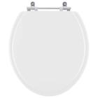 Assento Sanitario Poliester Convencional Oval Branco - Pontto Lavabo