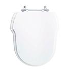 Assento Sanitário Tampa de Vaso Branco Resina Poliester Hampton para bacia Incepa