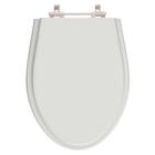 Assento Sanitário Victoria Sterling Silver (Cinza Claro) para vaso Ideal Standard - Pontto Lavabo