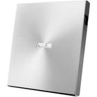 ASUS ZenDrive Silver 13mm External 8X DVD/ Burner Drive +/-RW com suporte a M-Disc, compatível com Mac &amp Windows e Nero BackItUp para dispositivos Android (cabos USB 2.0 &amp Type-C incluídos)