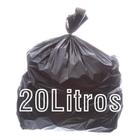 Atacado 500 Unidades Saco De Lixo 20 Litros Resistente Cor Preto - HIGIPACK