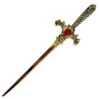 Athame Cigana Metal Dourado Envelhecido 15 cm - Selecione Cor