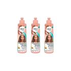 Ativador de Cachos Salon Line 300ml Leve - Kit C/3un