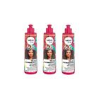 Ativador De Cachos Salon Line 300Ml Sos +Poderosos-Kit C/3Un