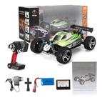 Automodelo wltoys buggy 4x4 1:18 rc high speed 70km bateria