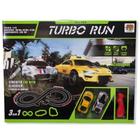 Autorama Turbo Run Circuito 3 Em 1 Luz 2 Carros 280Cm - Dm Toys