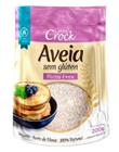 Aveia Em Flocos Finos Sem Glúten Leve Croc 200G