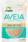 Aveia Flocos Finos Sem Glúten Integral Sem Leite Vitalin 200 g