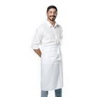 Avental de Cintura Unisex Branco Poliester - Feito no Brasil - Utensilios do Chef