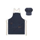 Chapeu do Chef - Touca Mestre Cuca JEANS Unisex Regulavel - Utensilios do  Chef