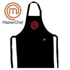 Avental MasterChef Preto em Algodão 96x69cm Master Chef