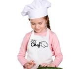 Avental Mini Chef Branco - Vida Pratika