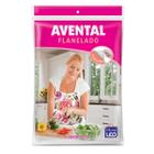 Avental Protetor Feminino Para Cozinha Estampado Flanelado - Plastleo