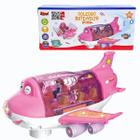 Aviao Bate e Volta Luz e Som Zoop Toys Rosa