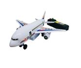 Avião/planador Jato Bi-motor Rc Controle Remoto Fx820 Su-35 - IMPT