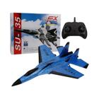 Avião de Caça RC Su-35 de Espuma para Meninos - 24g - Brinquedo de Controle Remoto