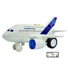 Aviao Friccao Movimento Som Luzes BBR Toys Mega City Aeroporto Brinquedo Infantil Recreativo