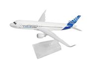 Avião Miniatura Boeing AP320-P 1:400 Metal 14x15,5x10cm