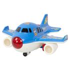 Avião Musical Com Luzes E Sons Azul - BBR Toys