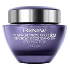 Avon Creme Renew Platinum Dia Definição e Contorno 55+ FPS25 - 50g