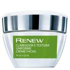 Avon - Renew Clareador e Textura Uniforme Creme Facial 30g