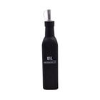 Azeiteiro De Vidro Preto Manhattan 300ml Para Salada Tempero Comida - Hauskraft